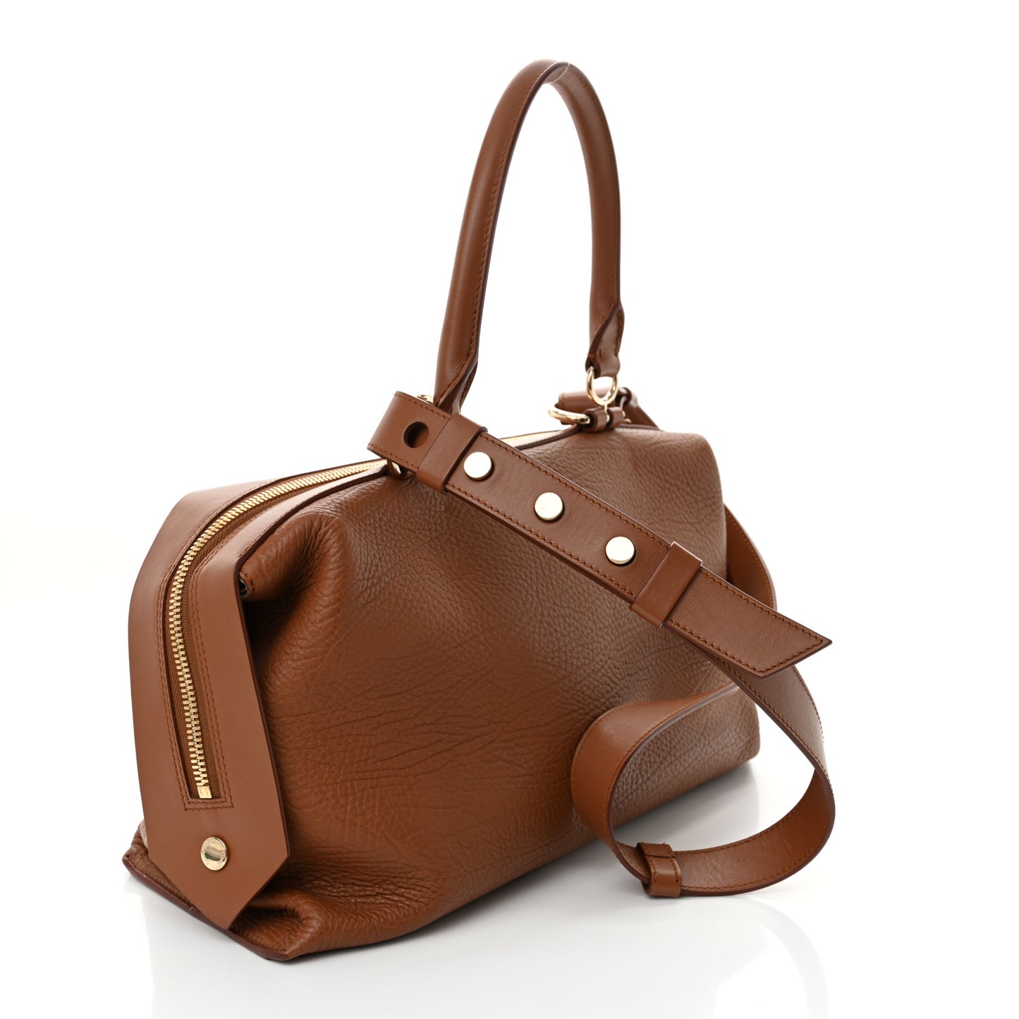 Calfskin Medium Sway Cognac