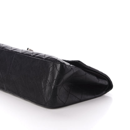 Chanel Aged Calfskin Quilted 2.55 Reissue 227 Flap Black 7 of 12