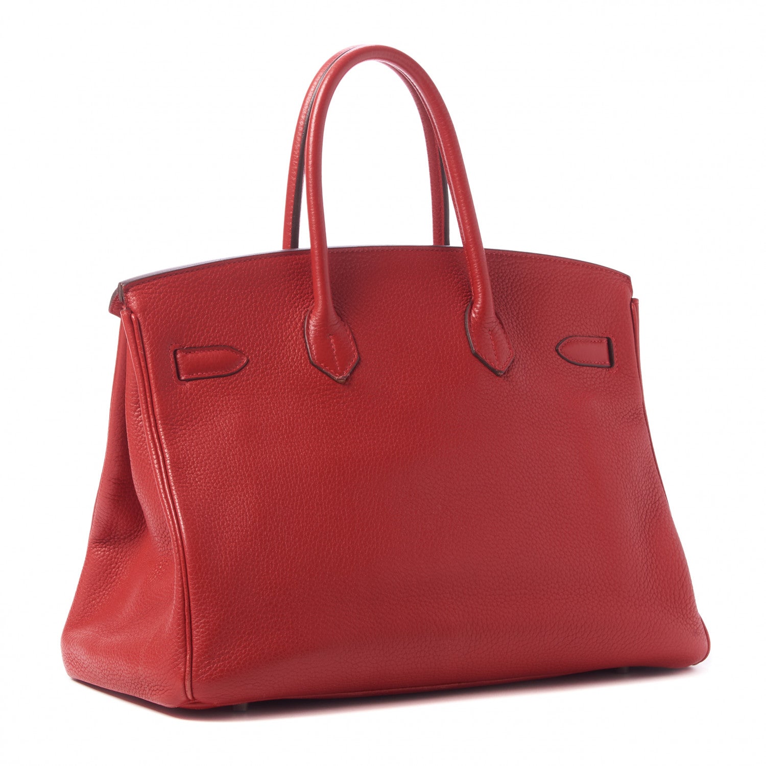 Hermes Taurillon Clemence Birkin 30 Rouge Casaque 2 of 30