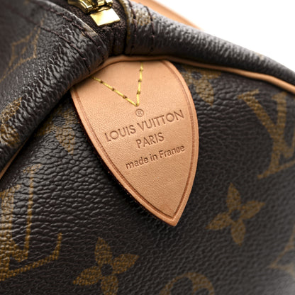 Louis Vuitton Monogram Speedy 30 6 of 9