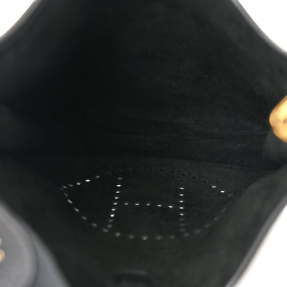 Hermes Taurillon Clemence Evelyne III PM Black 5 of 11