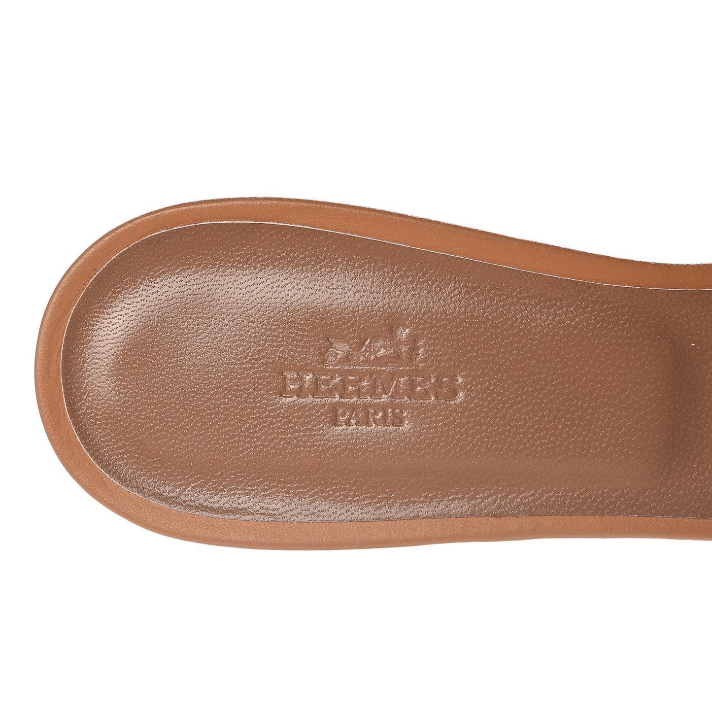 Calfskin Studded Oasis Sandals 41 Natural