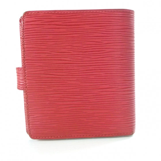 Louis Vuitton Epi Porte-Billets Compact Wallet Red 2 of 8