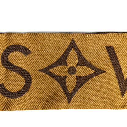 Louis Vuitton Silk Monogram Infinity BB Bandeau Brown 8 of 8