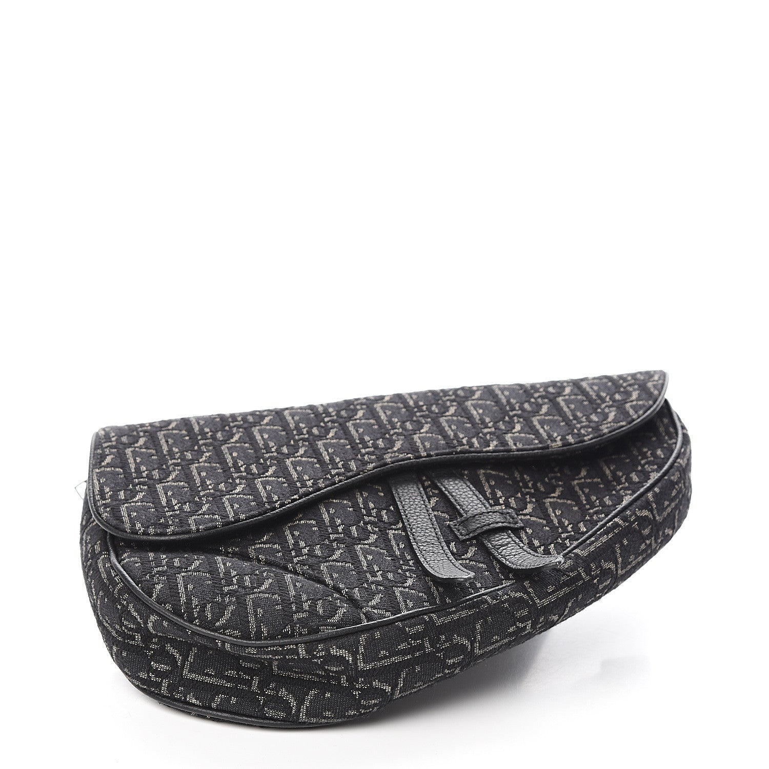 Christian Dior Oblique Mens Saddle Bag 3 of 9