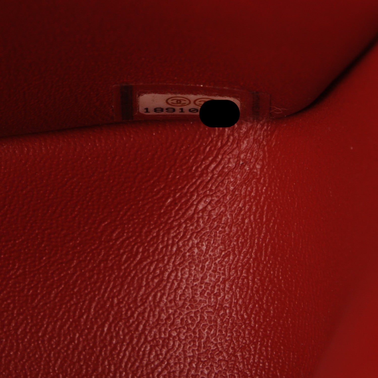 Chanel Lambskin Quilted Jumbo Double Flap Red 7 of 7