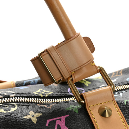 Louis Vuitton Monogram Multicolor Keepall 45 Black 13 of 15