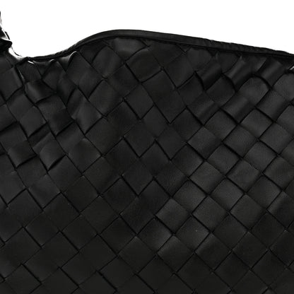 Bottega Veneta Calfskin Intrecciato Small Hop Black 8 of 10
