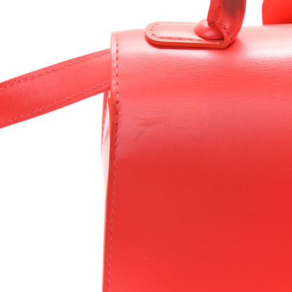 Delvaux Box Calfskin Mini Brillant Satchel Coral 12 of 13