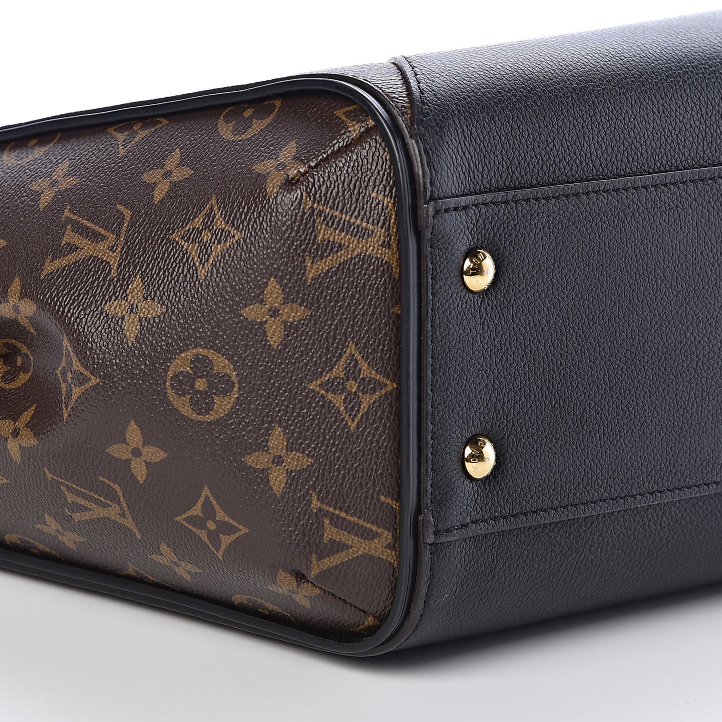 Calfskin Monogram Kimono Tote Black