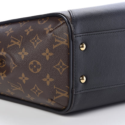 Louis Vuitton Calfskin Monogram Kimono Tote Black 7 of 8