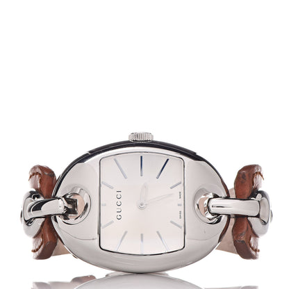 Gucci Stainless Steel Calfskin 32mm Marina Quartz Watch 3 of 8