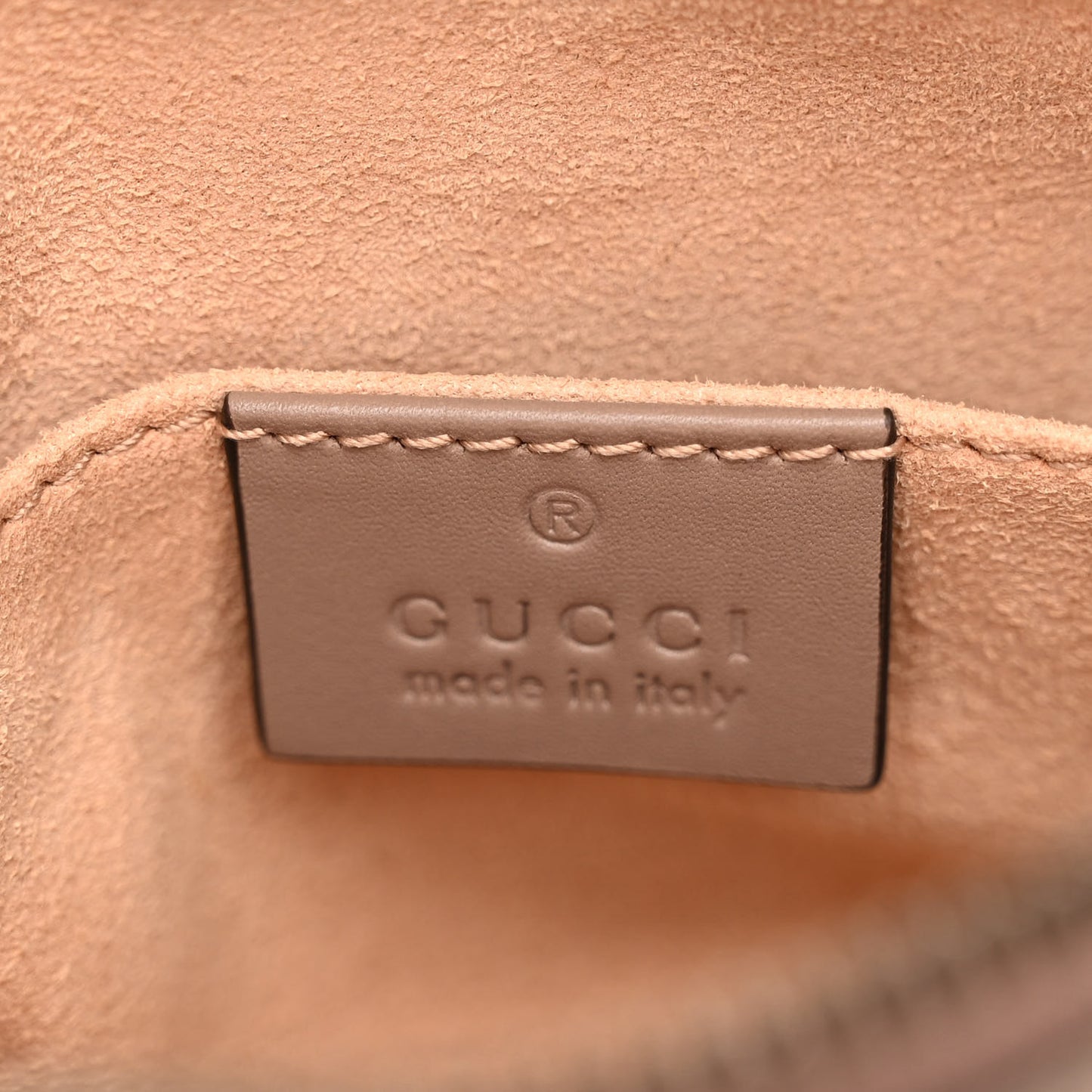 Calfskin Matelasse GG Marmont Belt Bag 95 38 Porcelain Rose