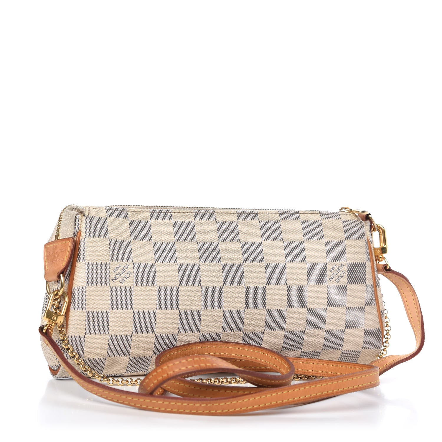 Louis Vuitton Damier Azur Eva Clutch 3 of 10