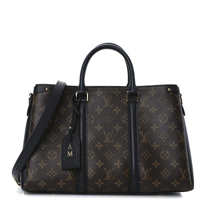 Louis Vuitton Monogram Soufflot MM Black 1 of 15