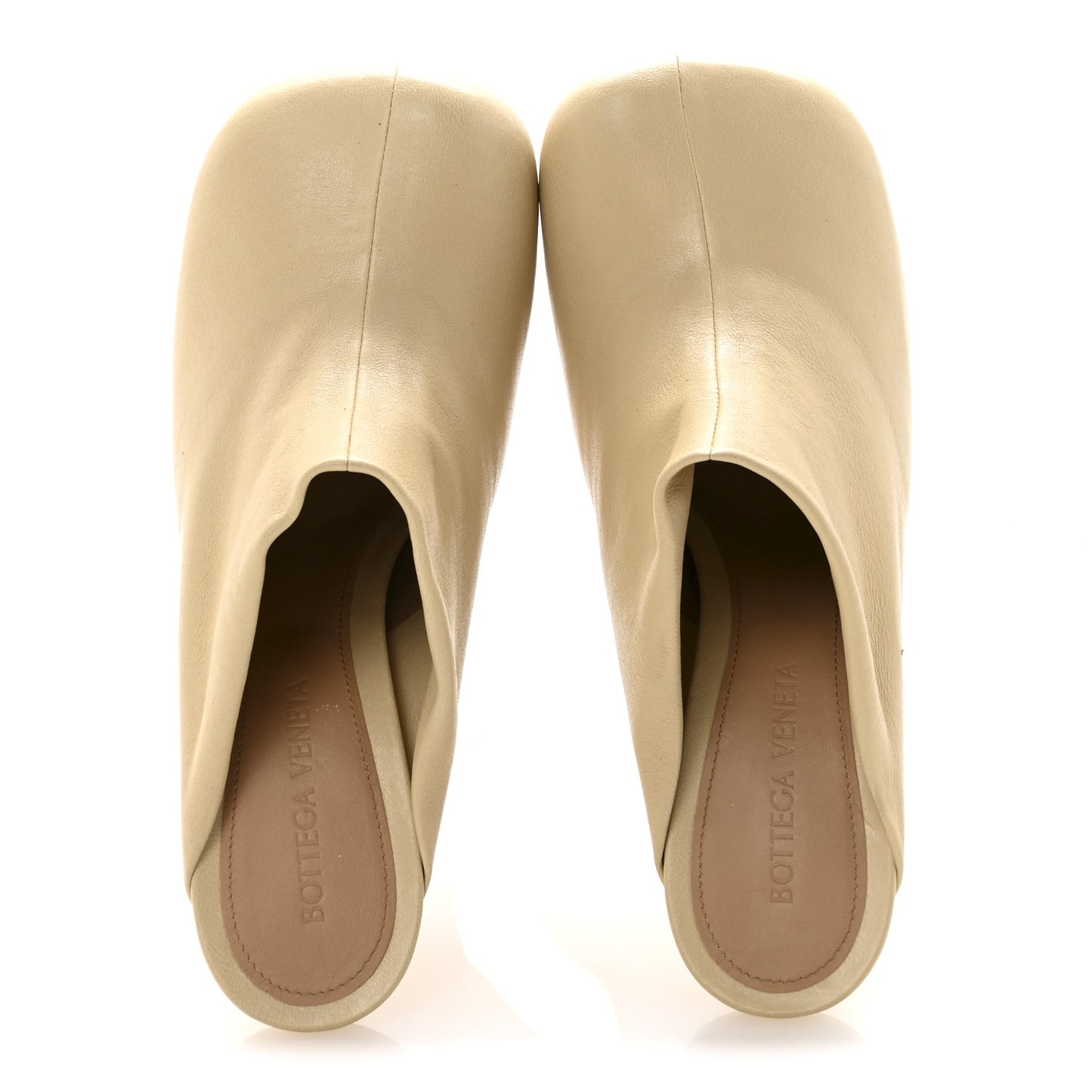 Stretch Nappa The Bold Mules 36 Butter