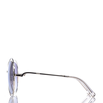 Chloe Oversize Round Carlina Sunglasses CE119S Gold 3 of 7