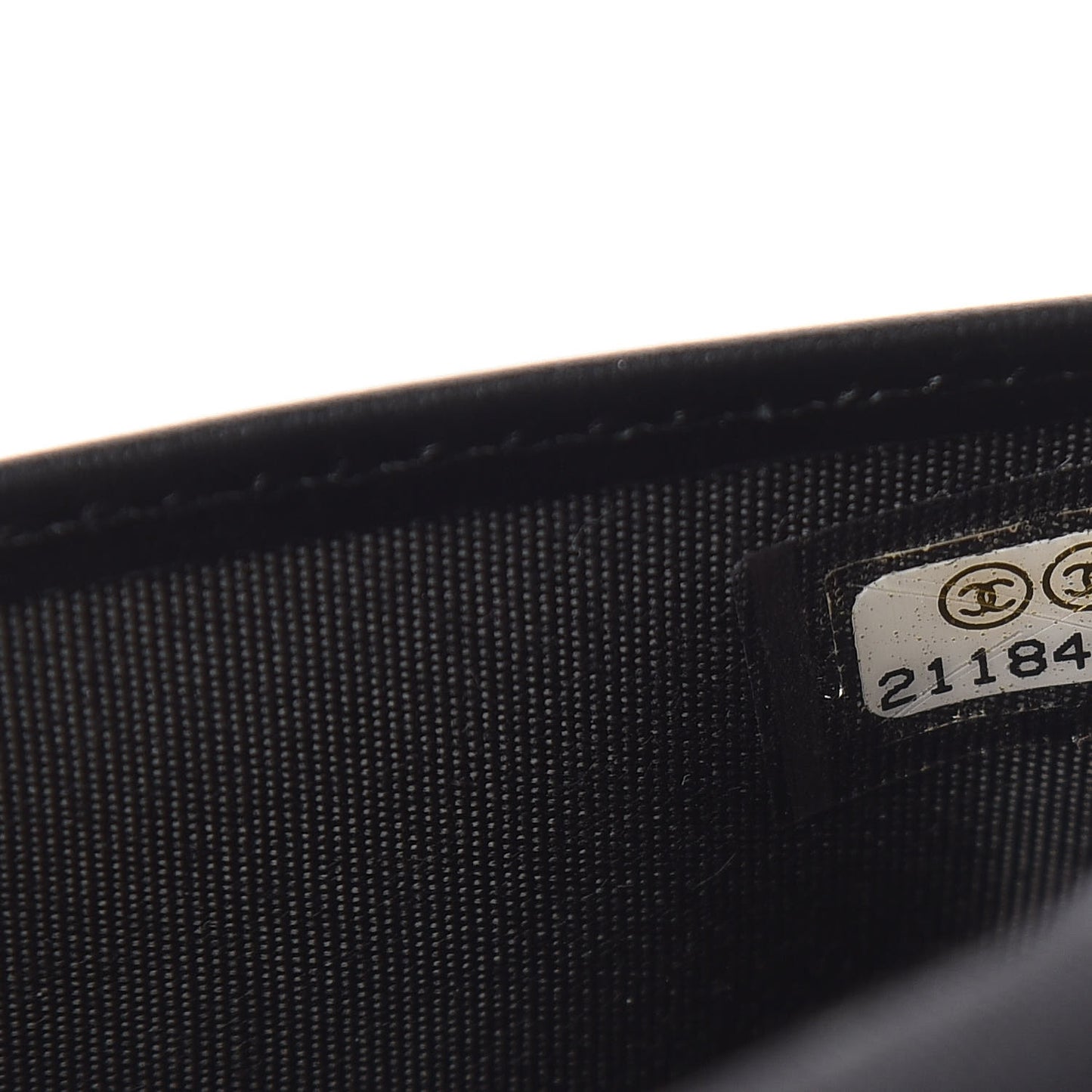 Caviar Timeless Passport Holder Black