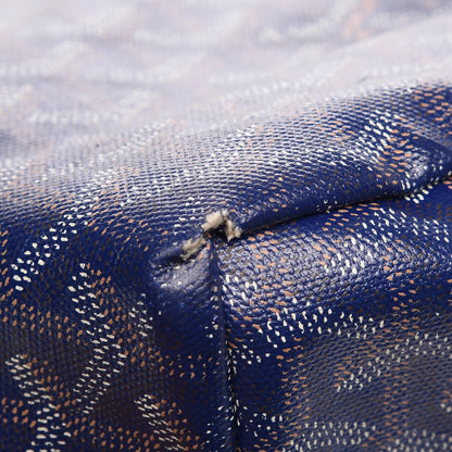 Goyard Goyardine Saint Louis PM Tote Bag Blue 17 of 18