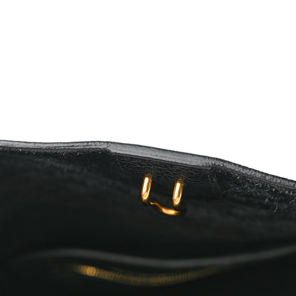 Celine Soft Grained Calfskin Sangle Bucket Bag Black 12 of 12