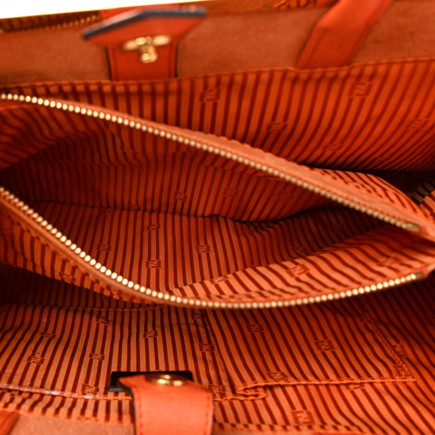Vitello Elite Regular 2Jours Tote Arancio
