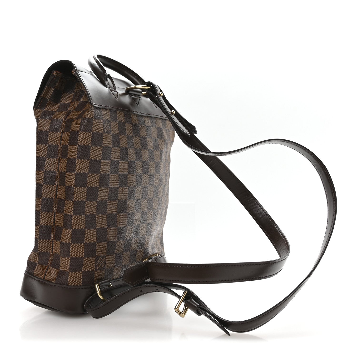 Louis Vuitton Damier Ebene Soho Backpack 3 of 9