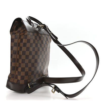 Louis Vuitton Damier Ebene Soho Backpack 3 of 9