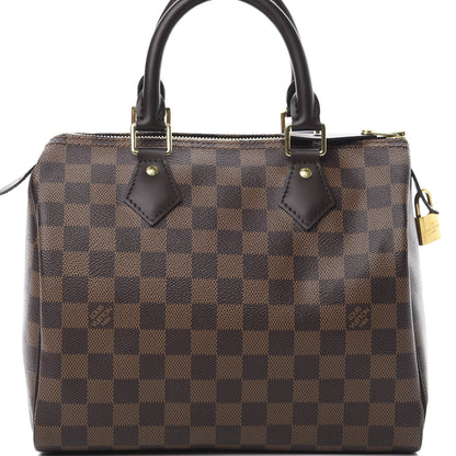 Louis Vuitton Damier Ebene Speedy 25 9 of 13