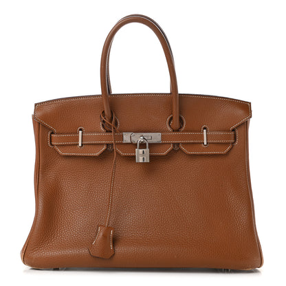 Hermes Togo Birkin 35 Gold 1 of 15