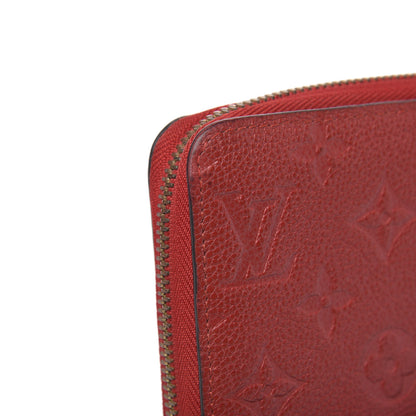 Louis Vuitton Empreinte Zippy Wallet Cherry 10 of 13