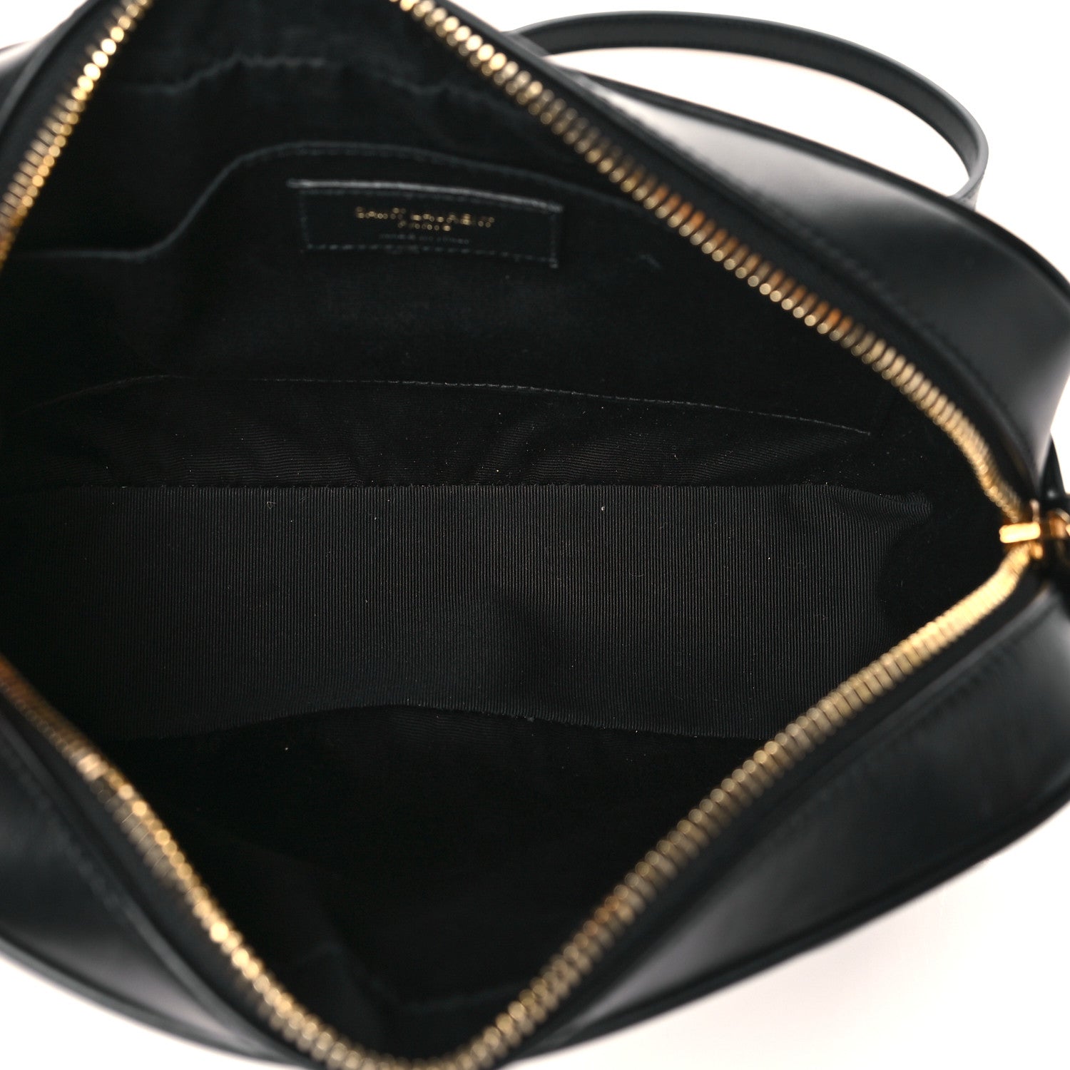 Saint Laurent Calfskin Matelasse Monogram Lou Camera Bag Black 5 of 11