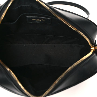 Saint Laurent Calfskin Matelasse Monogram Lou Camera Bag Black 5 of 11