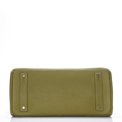 Hermes Taurillon Clemence JPG Birkin 42 Chartreuse 6 of 30