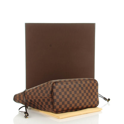Louis Vuitton Damier Ebene Neverfull MM 4 of 10