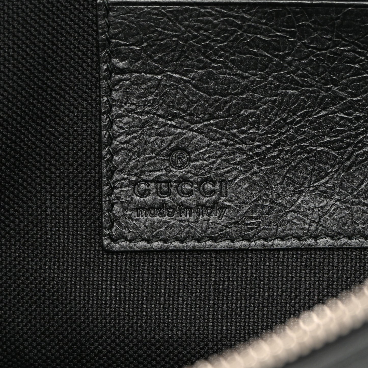 Fluffy Calfskin Morpheus Messenger Bag Black