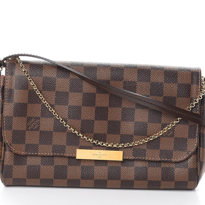 Louis Vuitton Damier Ebene Favorite MM 6 of 8