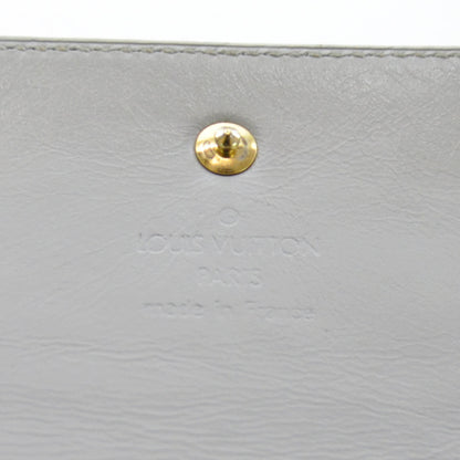 Louis Vuitton Vernis Porte Tresor International Wallet Silver 6 of 6