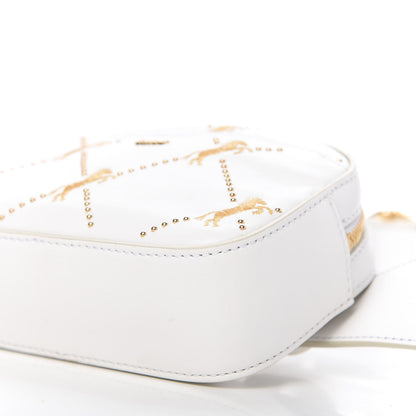 Chloe Smooth Calfskin Little Horses Embroidered Signature Belt Bag Brilliant White 7 of 9