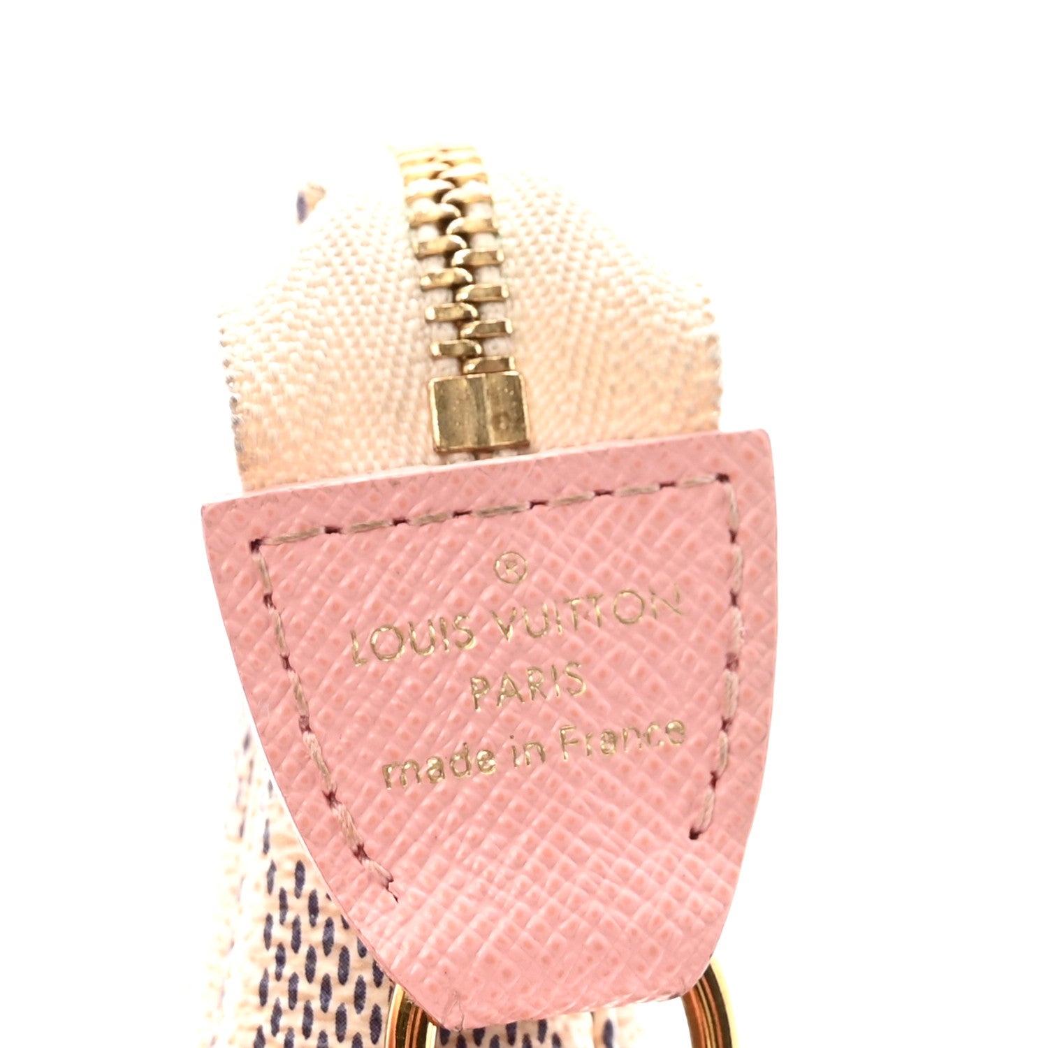 Louis Vuitton Damier Azur 2018 Christmas Animation Mini Pochette