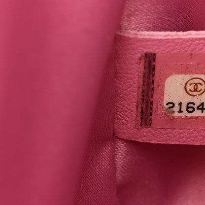 Chanel Lambskin Quilted Medium CC Crossing Flap Pink 7 of 11