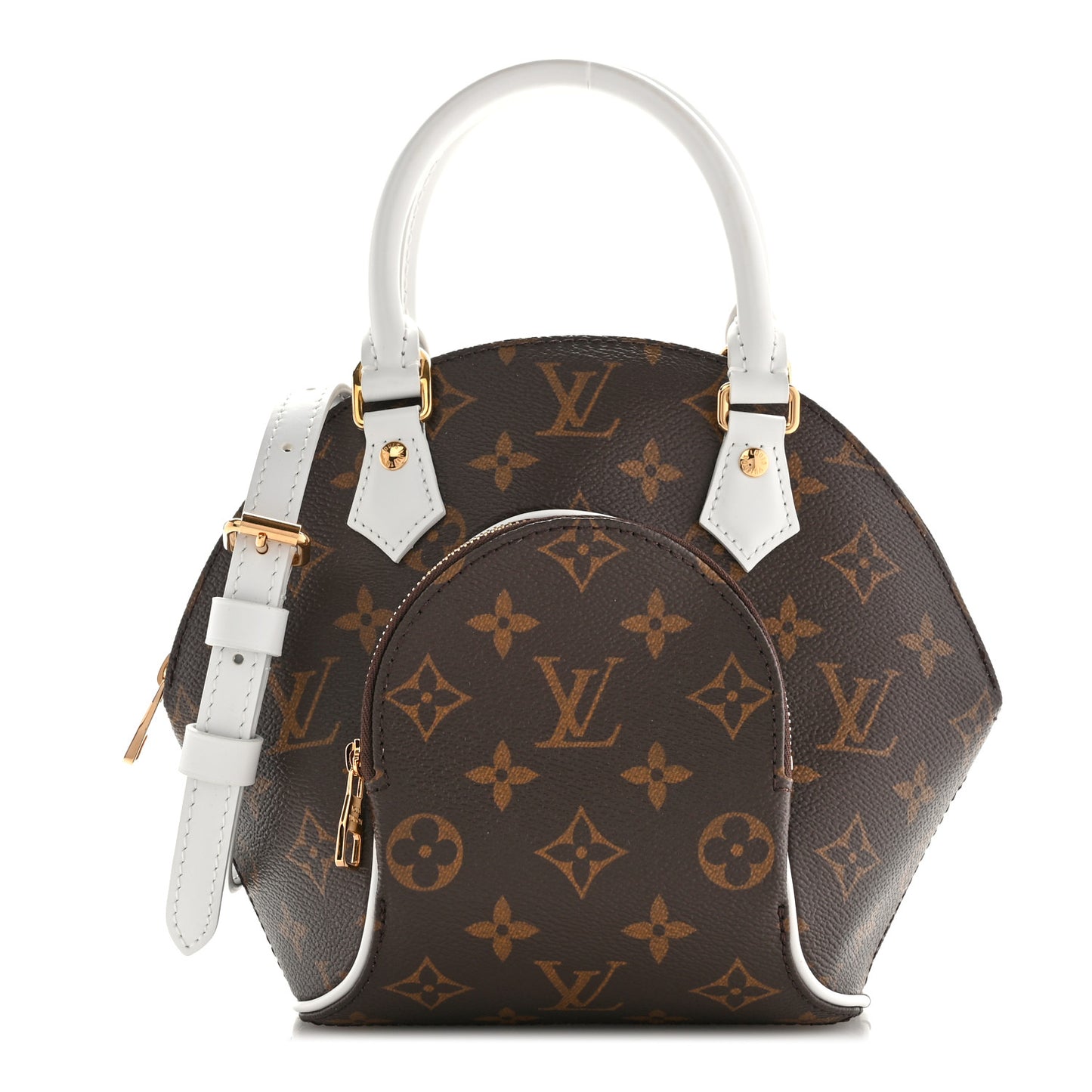 Monogram LV Match Ellipse BB White