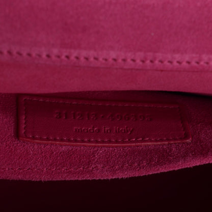 Saint Laurent Calfskin Classic Y Ligne Clutch Fuchsia 8 of 8