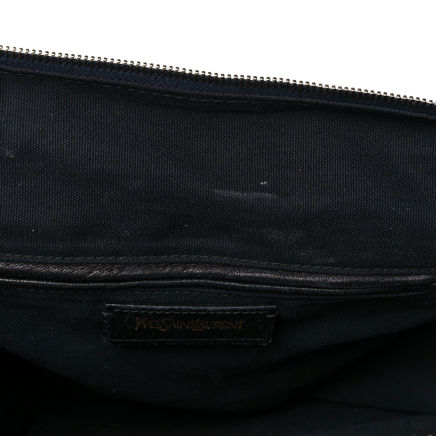 Saint Laurent Pebbled Lambskin Medium Easy Sac Black 16 of 17