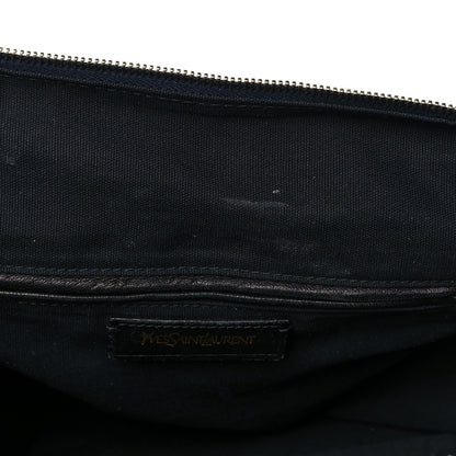Saint Laurent Pebbled Lambskin Medium Easy Sac Black 16 of 17