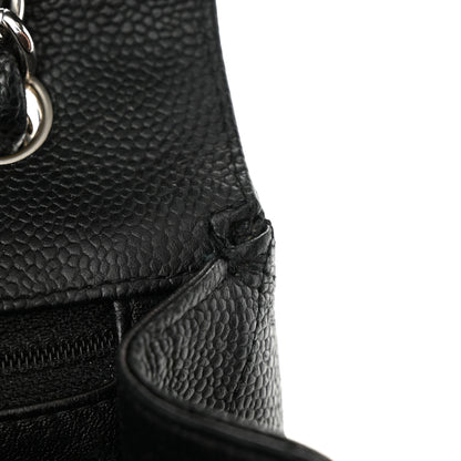 Chanel Caviar Quilted Maxi Single Flap Black 11 of 14