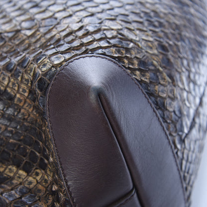 Gucci Python Medium Craft Tote Brown 11 of 15