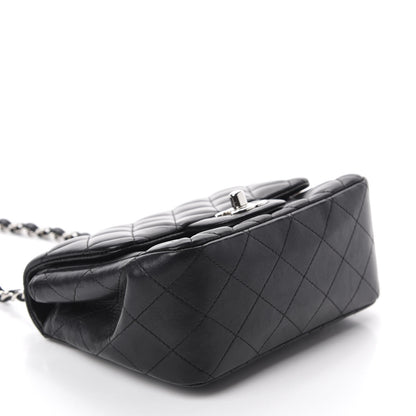 Chanel Lambskin Quilted Mini Square Flap Black 4 of 12