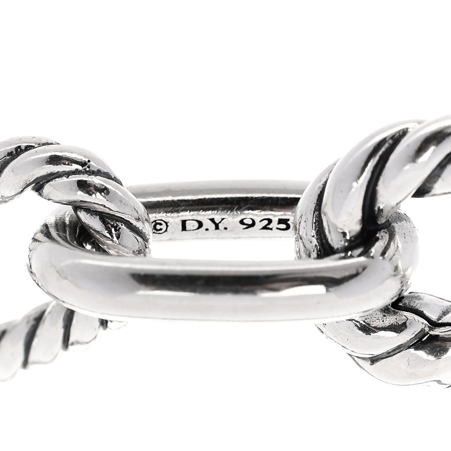 David Yurman Sterling Silver 8.5mm Madison Chain Bracelet 3 of 3