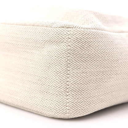 Hermes Canvas Barenia Fourbi 20 PM Pouch Naturel Fauve 8 of 8