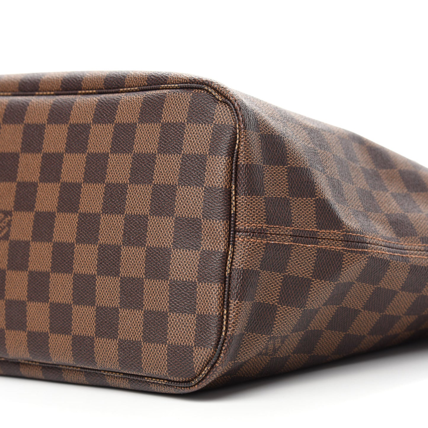 Damier Ebene Neo Neverfull MM Rose Ballerine
